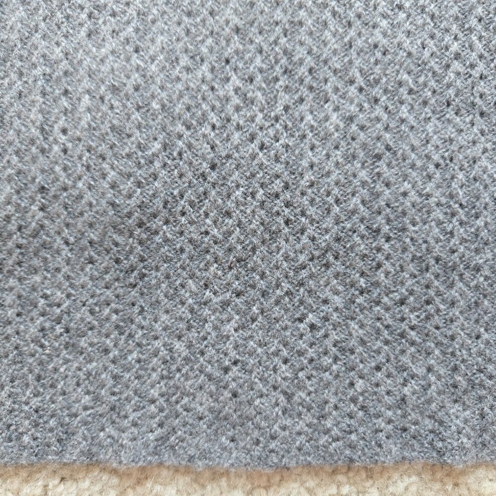Qi Cashmere Scarf Grey Blue - Picture 3 of 6